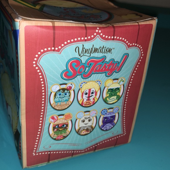 SO TASTY! 3" POPCORN DISNEY VINYLMATION FIGURE NEW - Picture 6 of 10